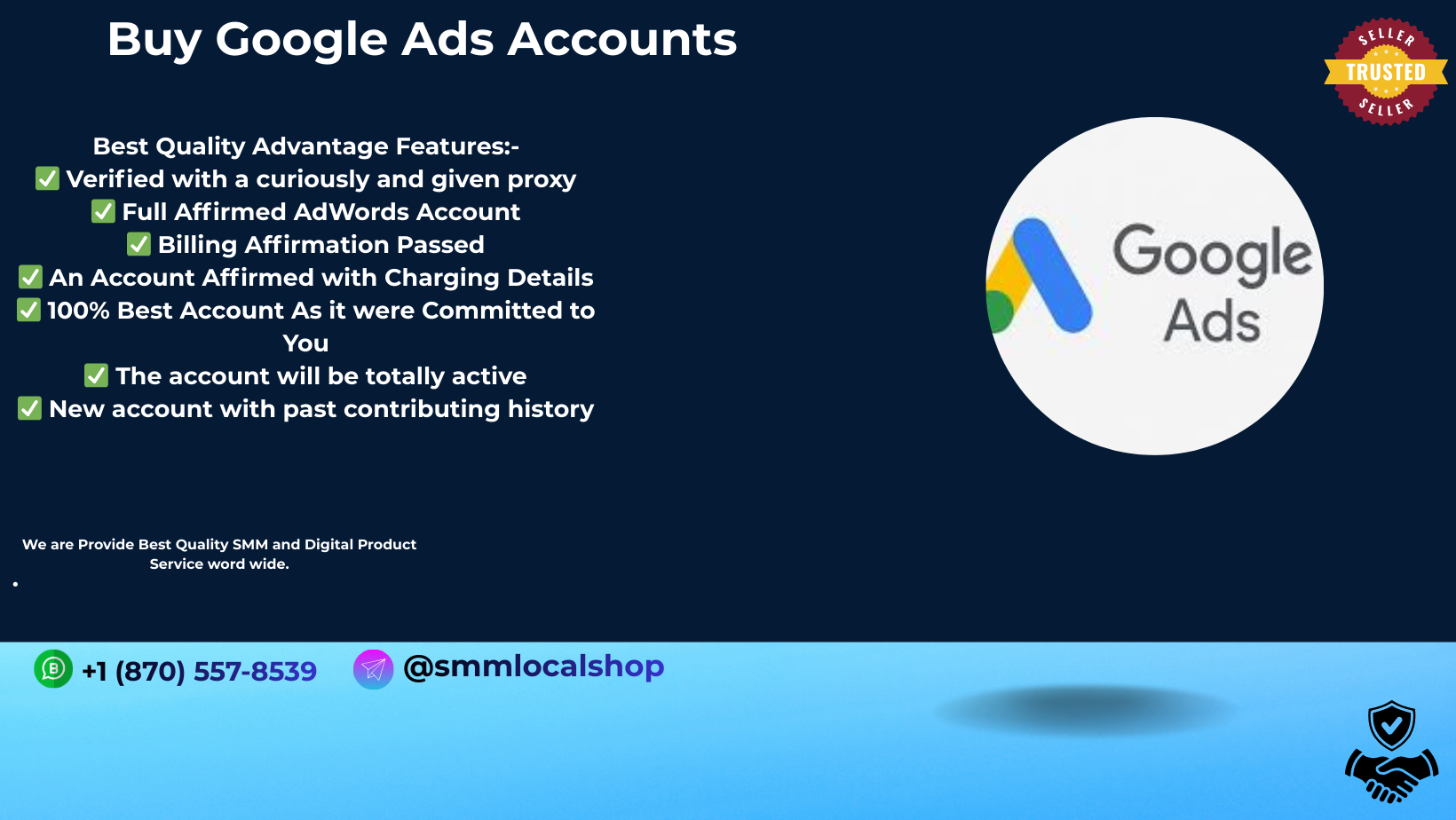 Buy Google Ads Accounts
