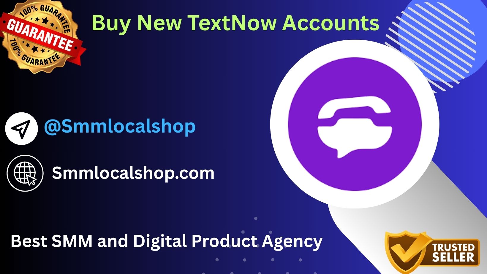 Buy New TextNow Accounts