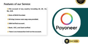 Buy Payoneer Accounts