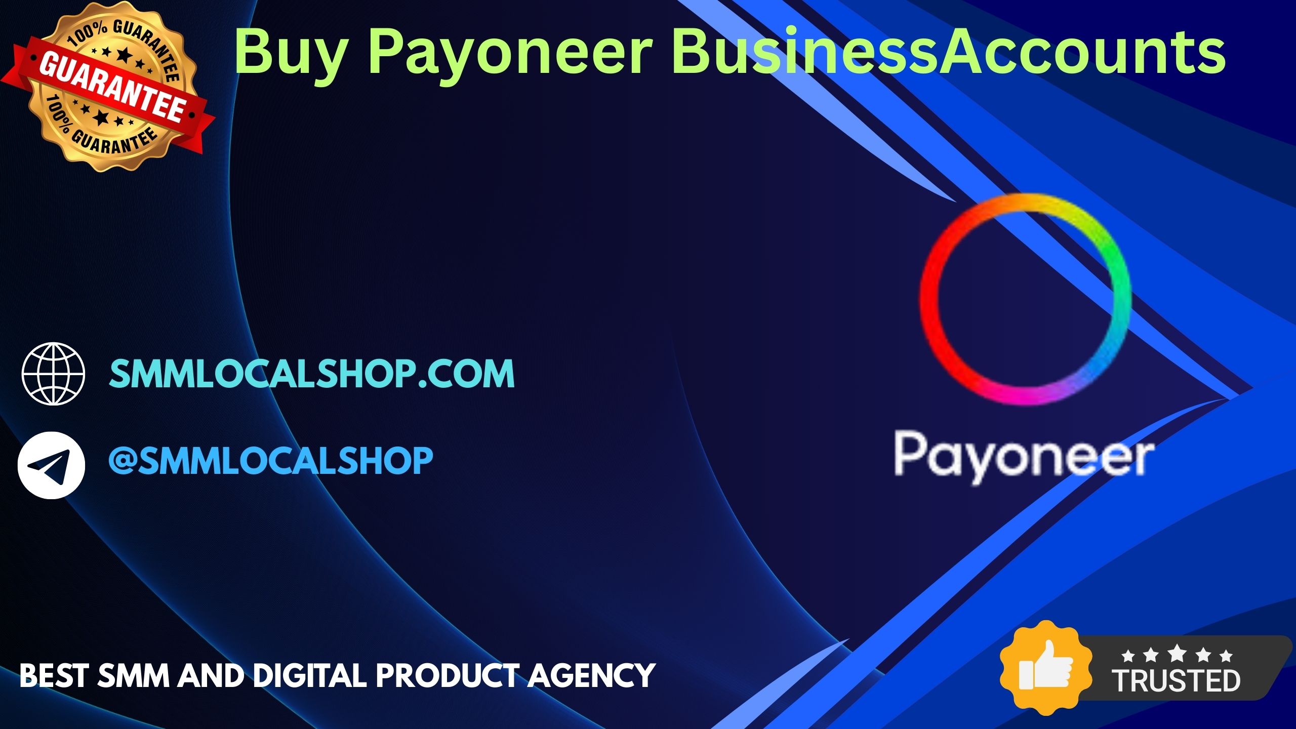 Buy Payoneer Business Accounts