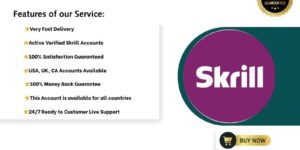 Buy Verified Skrill Accounts