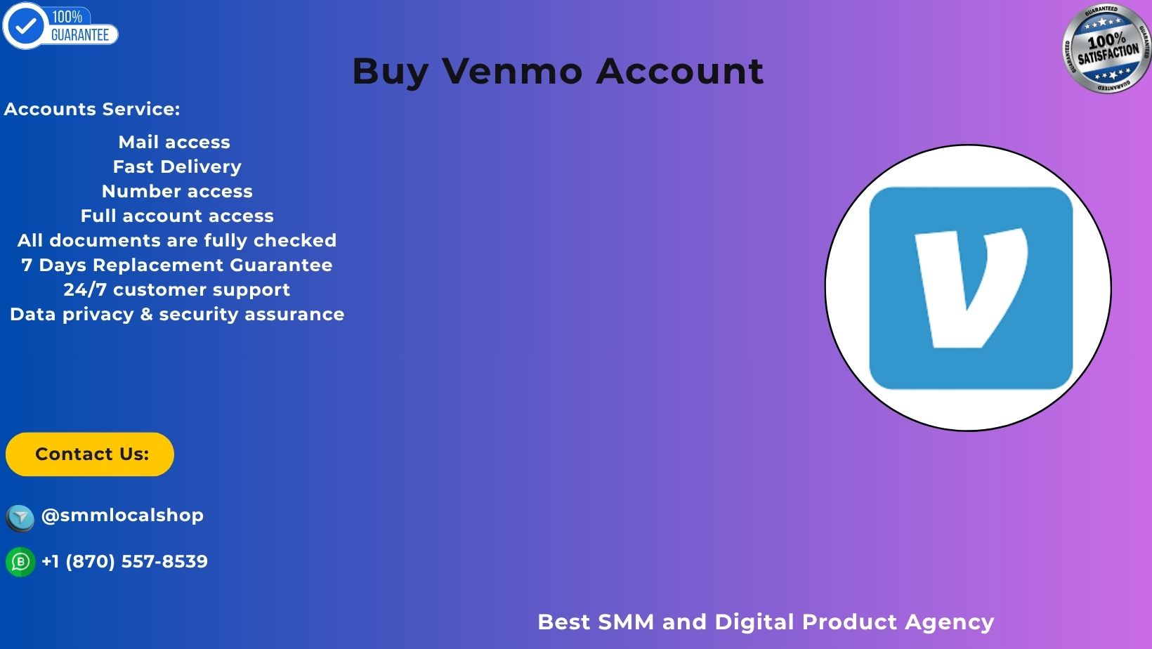 Buy Venmo Account